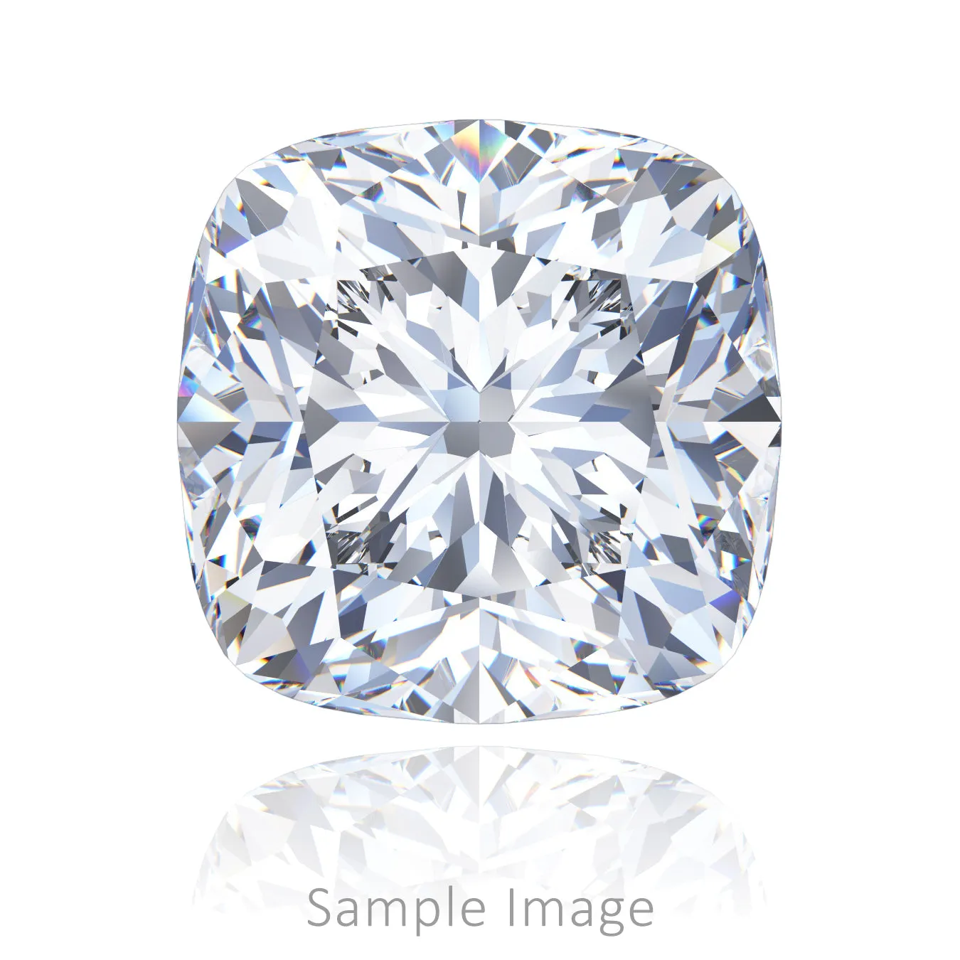 0.55 CT Loose Diamond - Cushion (E-SI1)