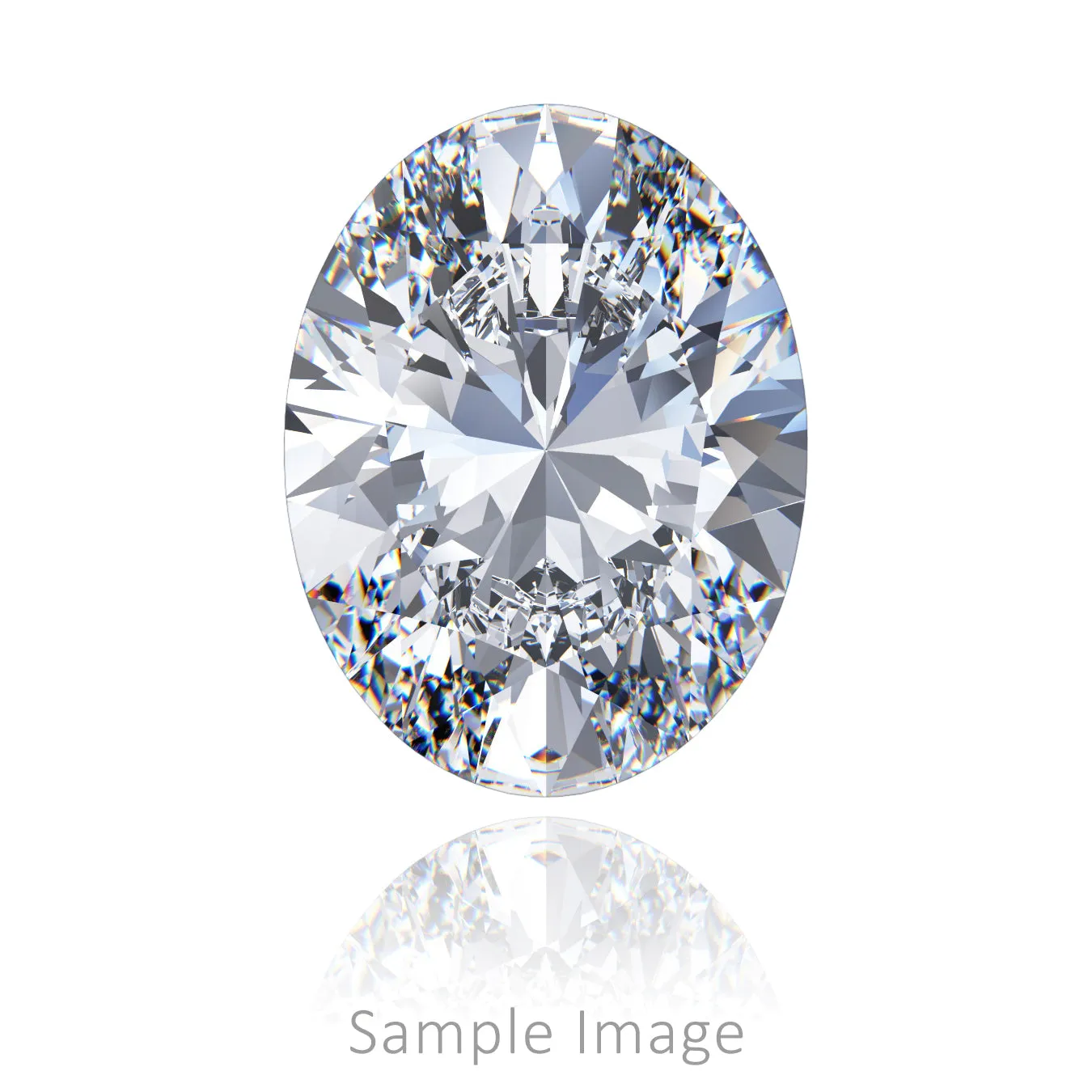 0.7 CT Loose Diamond - Oval (K-SI2)