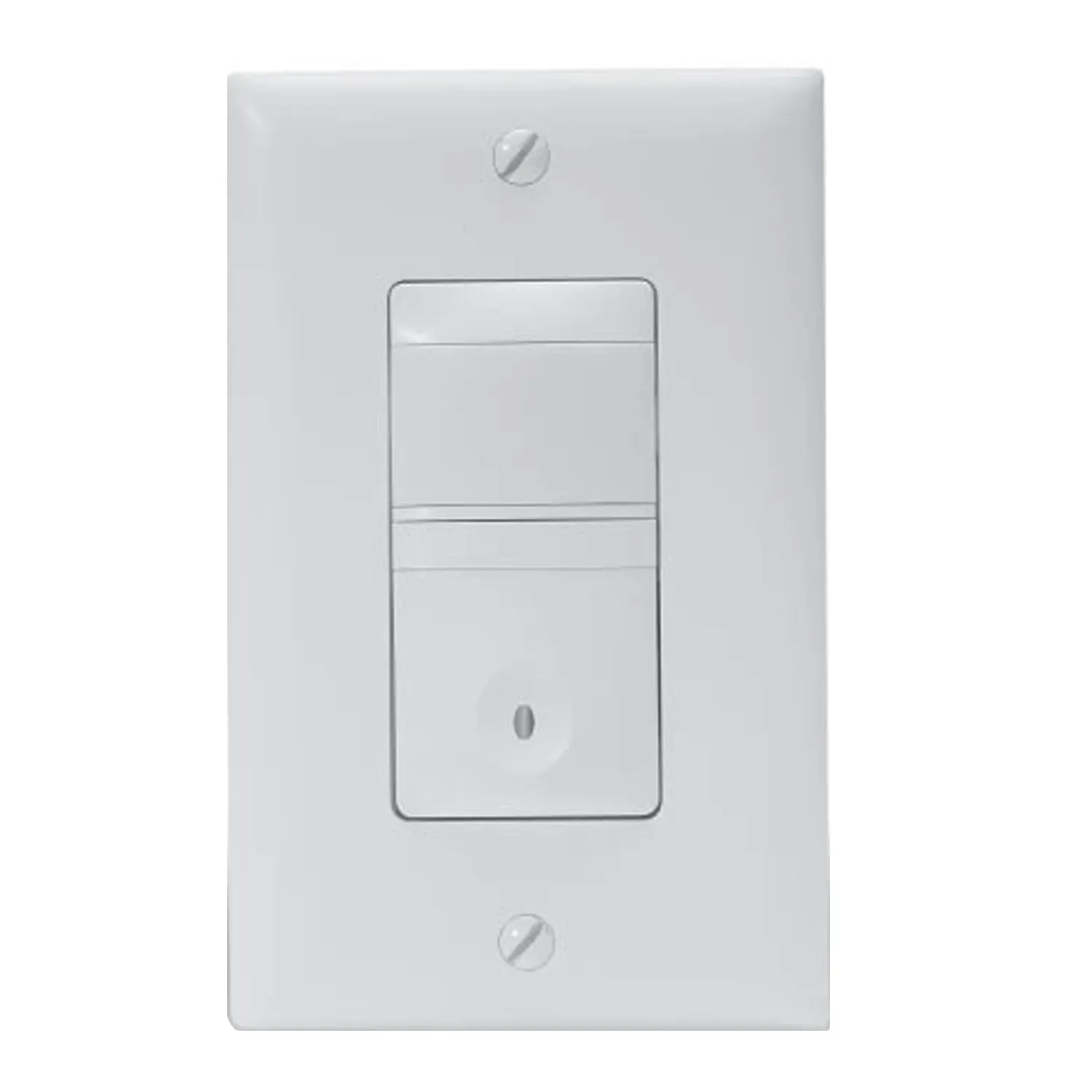 120V Vacancy Motion Sensor Light Switch PIR, Single Pole, White