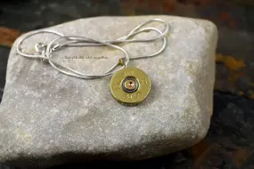 20 Gauge Winchester Brass Bullet Necklace