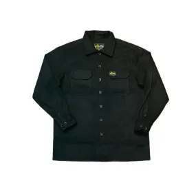 415 Solid Black Flannel