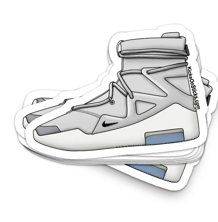 Air Fear of God "Light Bone" Sneaker Sticker