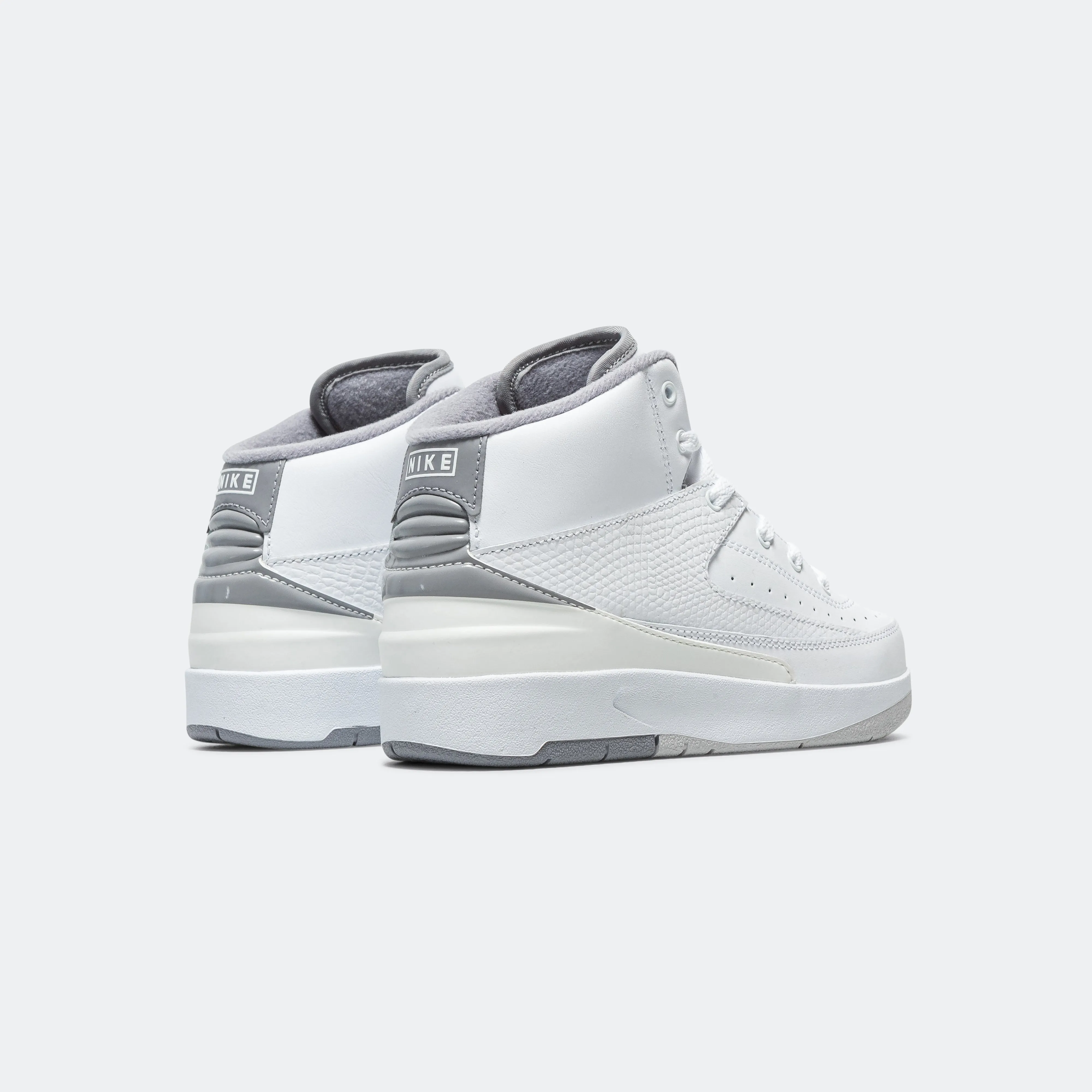 Air Jordan 2 Retro (PS) - White/Cement Grey-Sail-Black