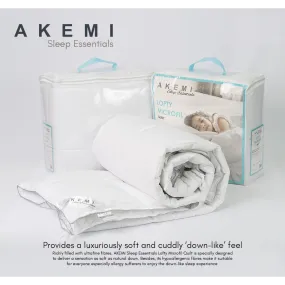 Akemi Sleep Essential Lofty Microfill Quilt Double