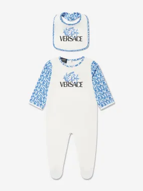 Baby Boys Babygrow Gift Set in White