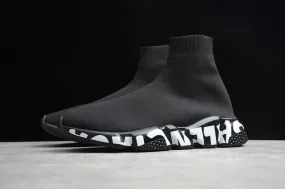 BALENCIAGA SPEED RUNNER GRAFFITI *BLACK/WHITE*