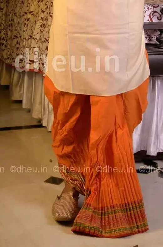 Bengali Cotton Dhoti- Ready to wear