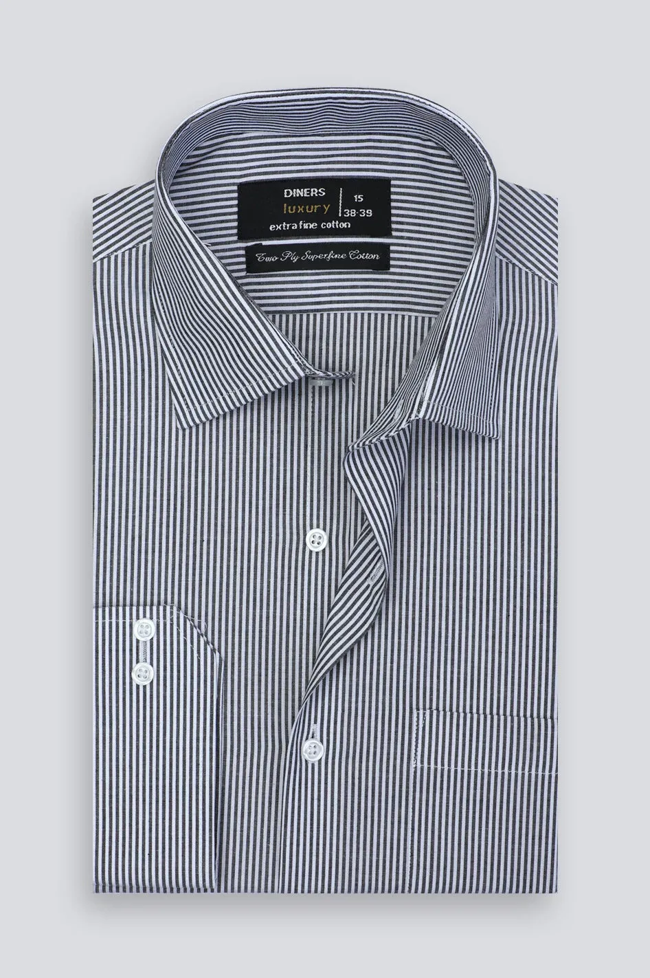 Black Bengal Stripes Formal Shirt