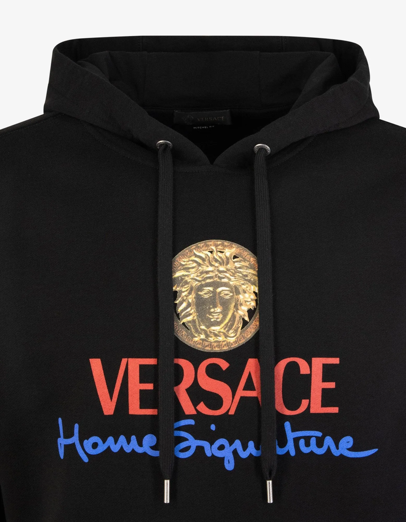 Black Home Signature Print Hoodie -