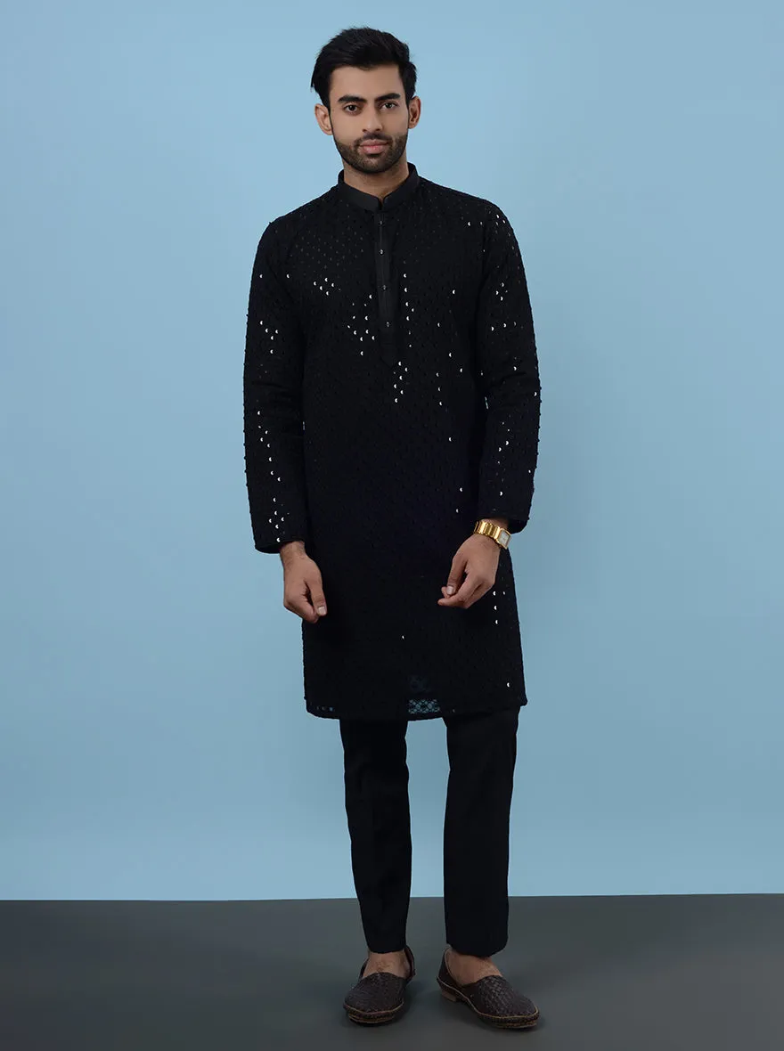 Black Kurta Pajama | TULA