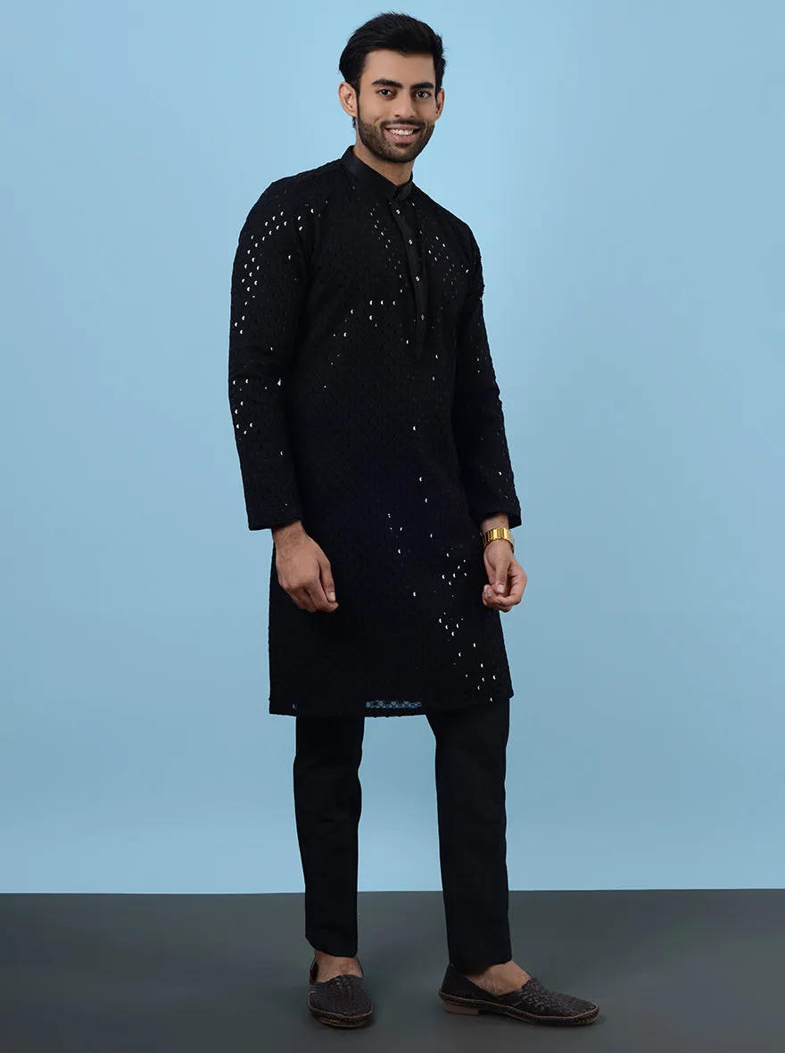 Black Kurta Pajama | TULA