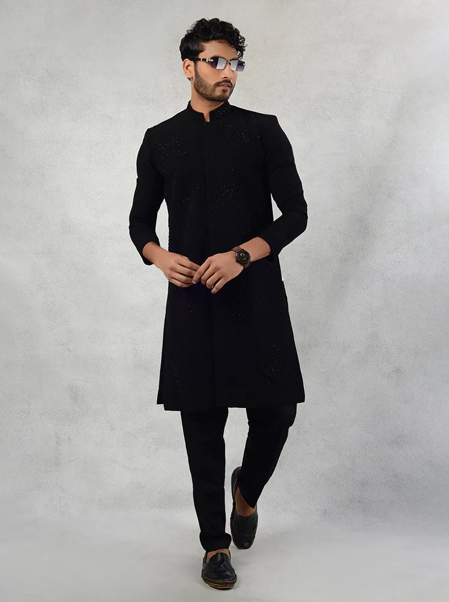 Black Kurta Pajama | TULA