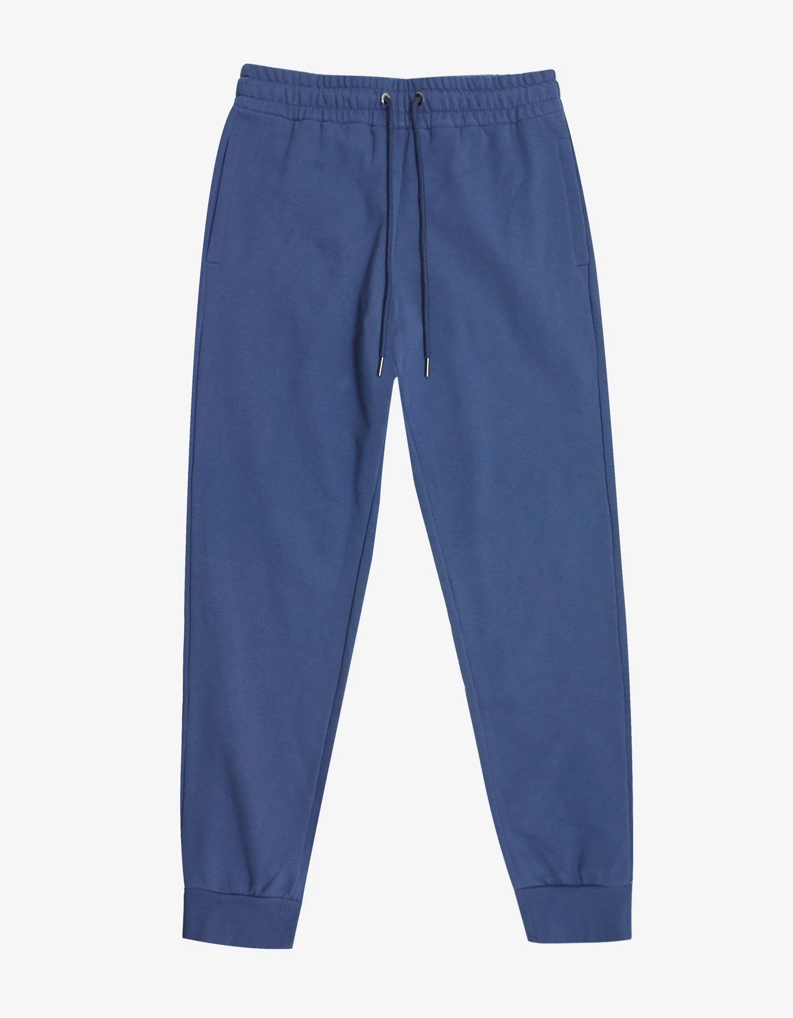 Blue Medusa Embroidery Sweat Pants