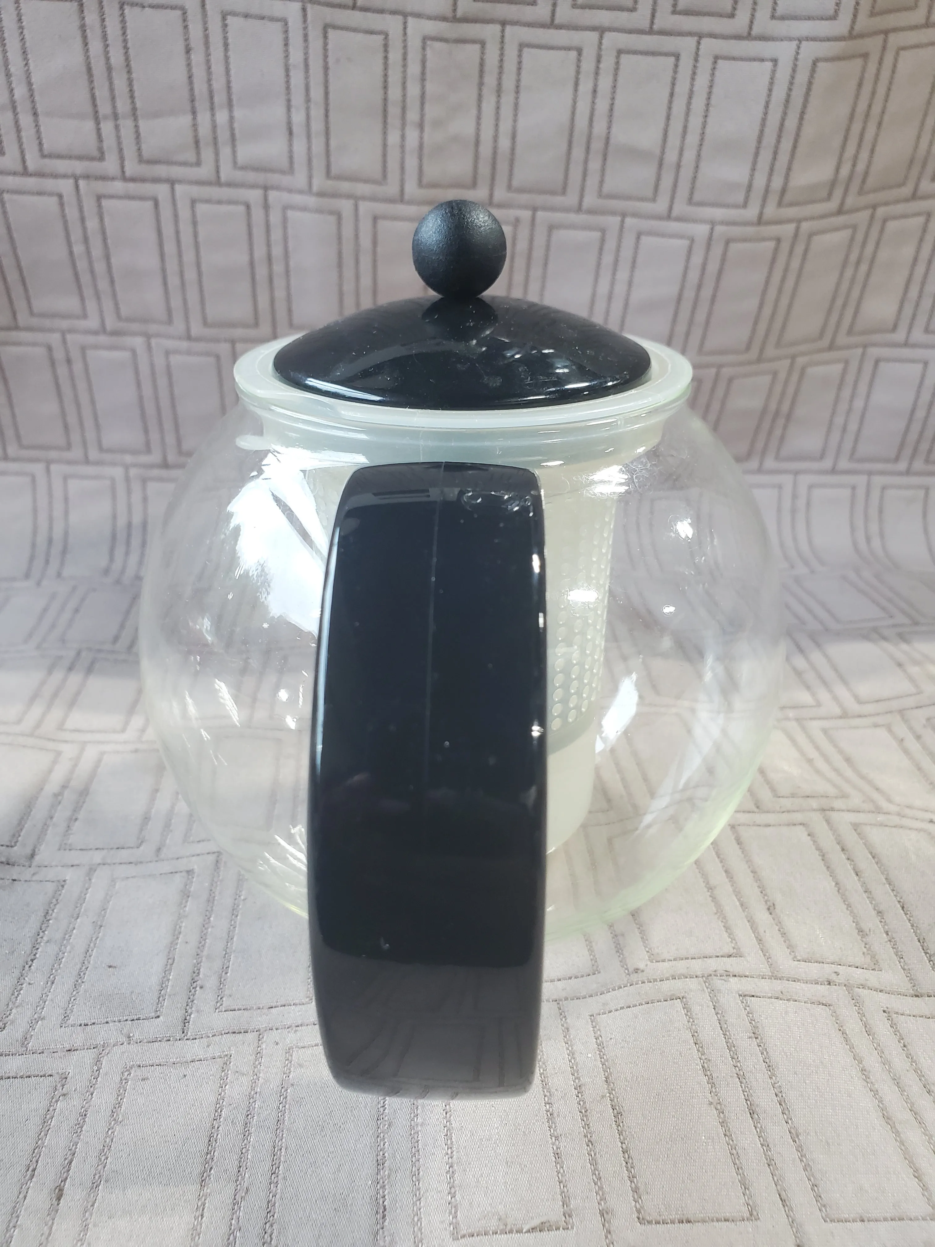 Bodum Clear Glass and Plastic French Press Teapot