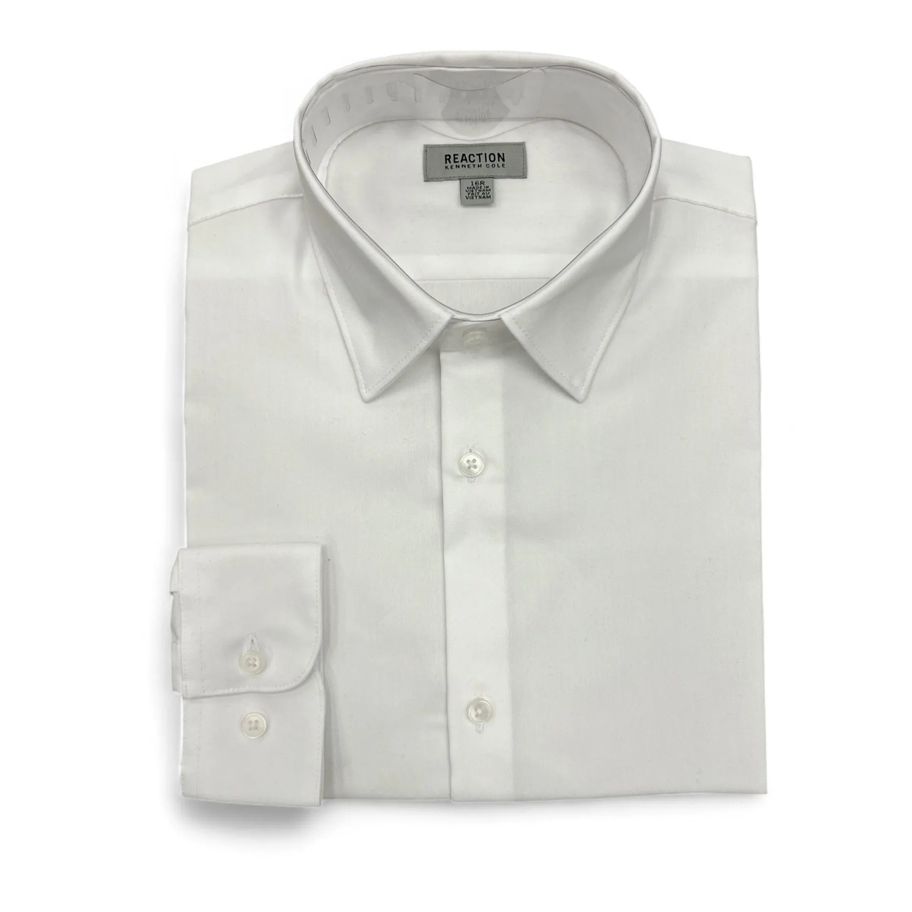 Boys Reaction White Dress Shirt