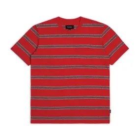 Brixton Hilt Washed Pocket T-Shirt Red Black