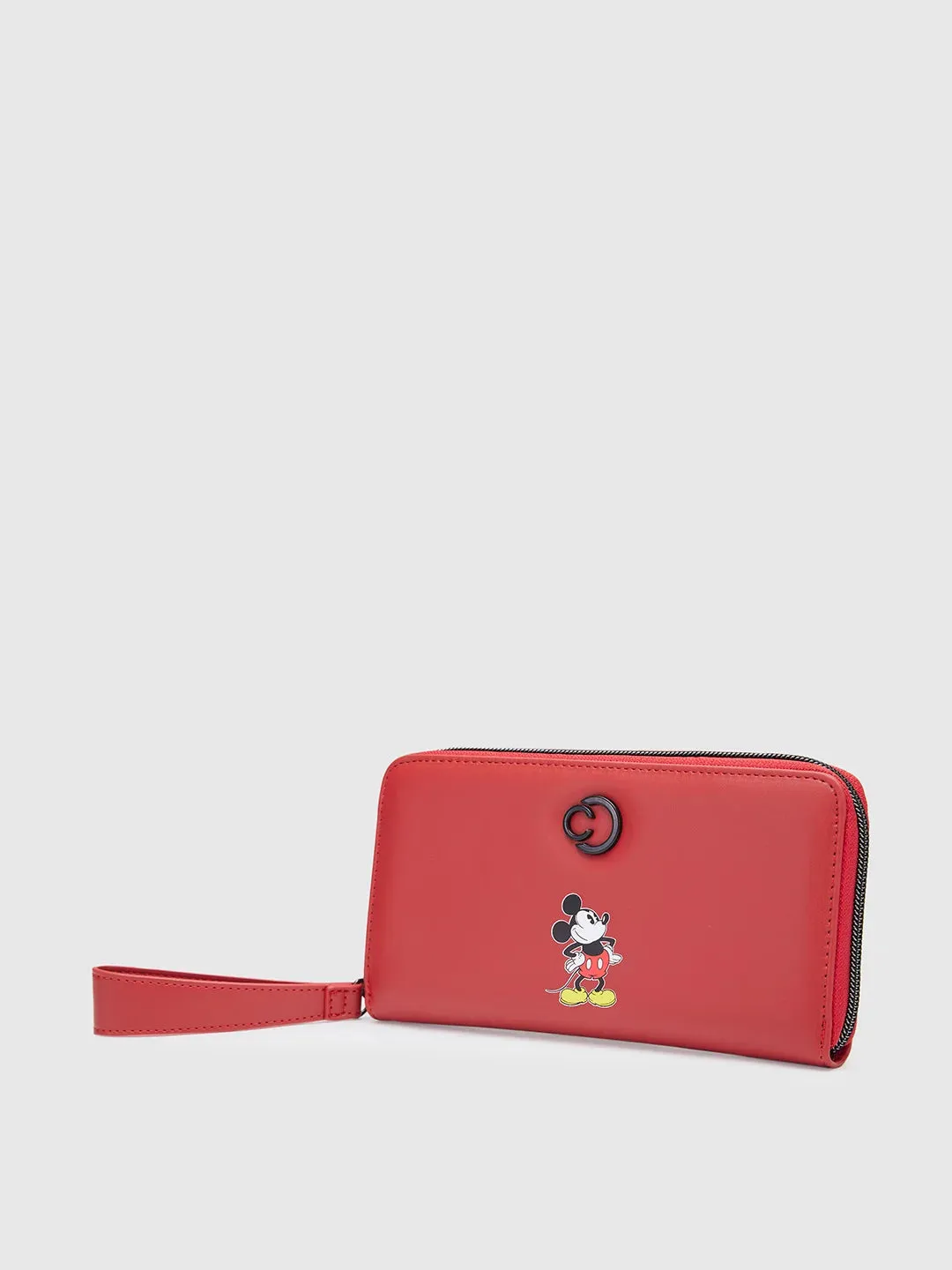 Caprese Disney Inspired Printed Mickey Mouse Collection Large Wallet Red