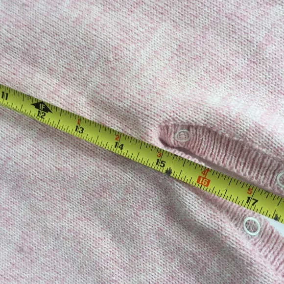 Carriage Boutiques Pink Sweater Coverall 9 Months