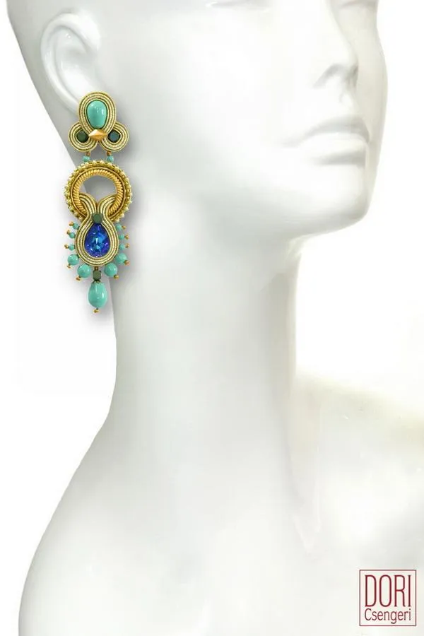 Casablanca Statement Hoop Earrings