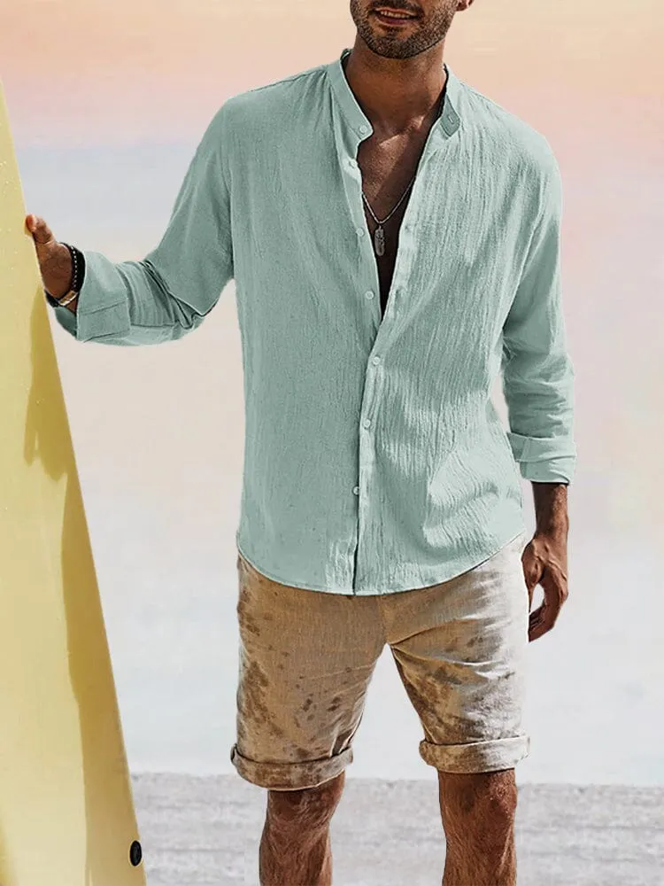 Casual Linen Loose Fit Shirt