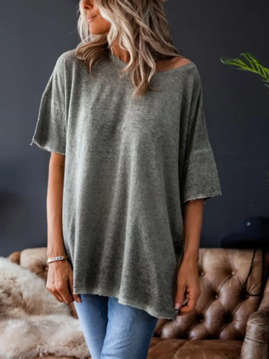 Casual Loose Short Sleeve T-Shirt