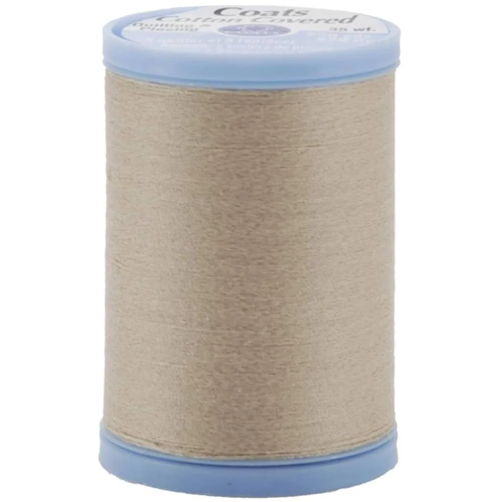 Coats Cotton Covered Quilting & Piecing Thread 250yds Buff