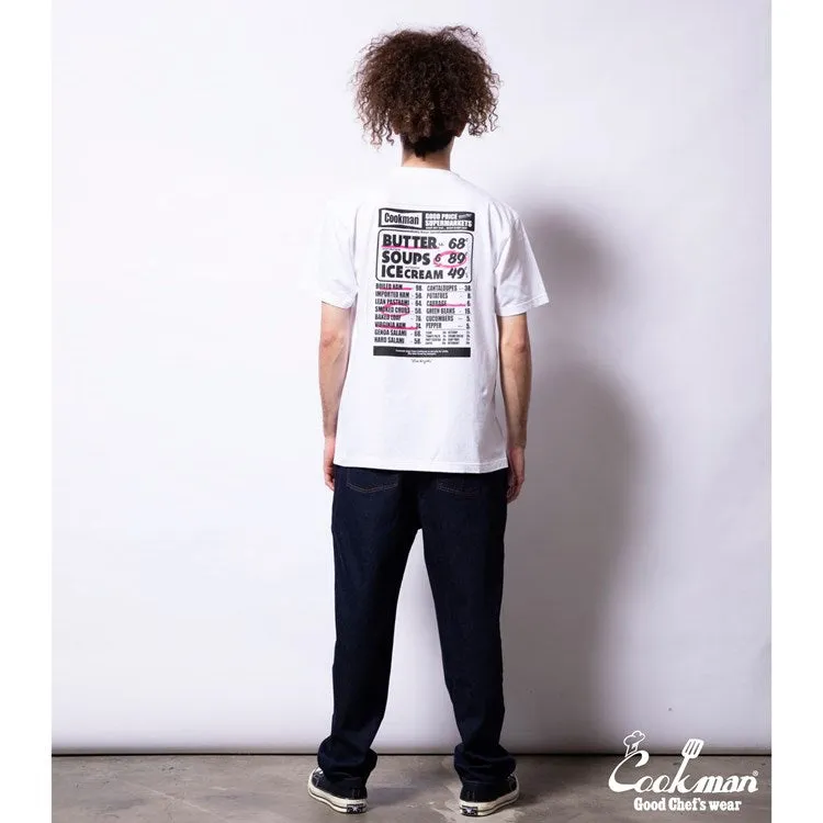 Cookman Tees - Supermarket : White