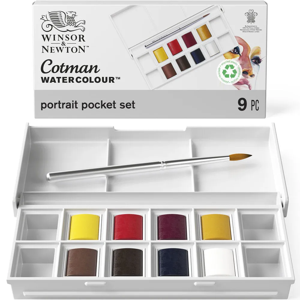 Cotman Watercolour Portrait Pocket Set