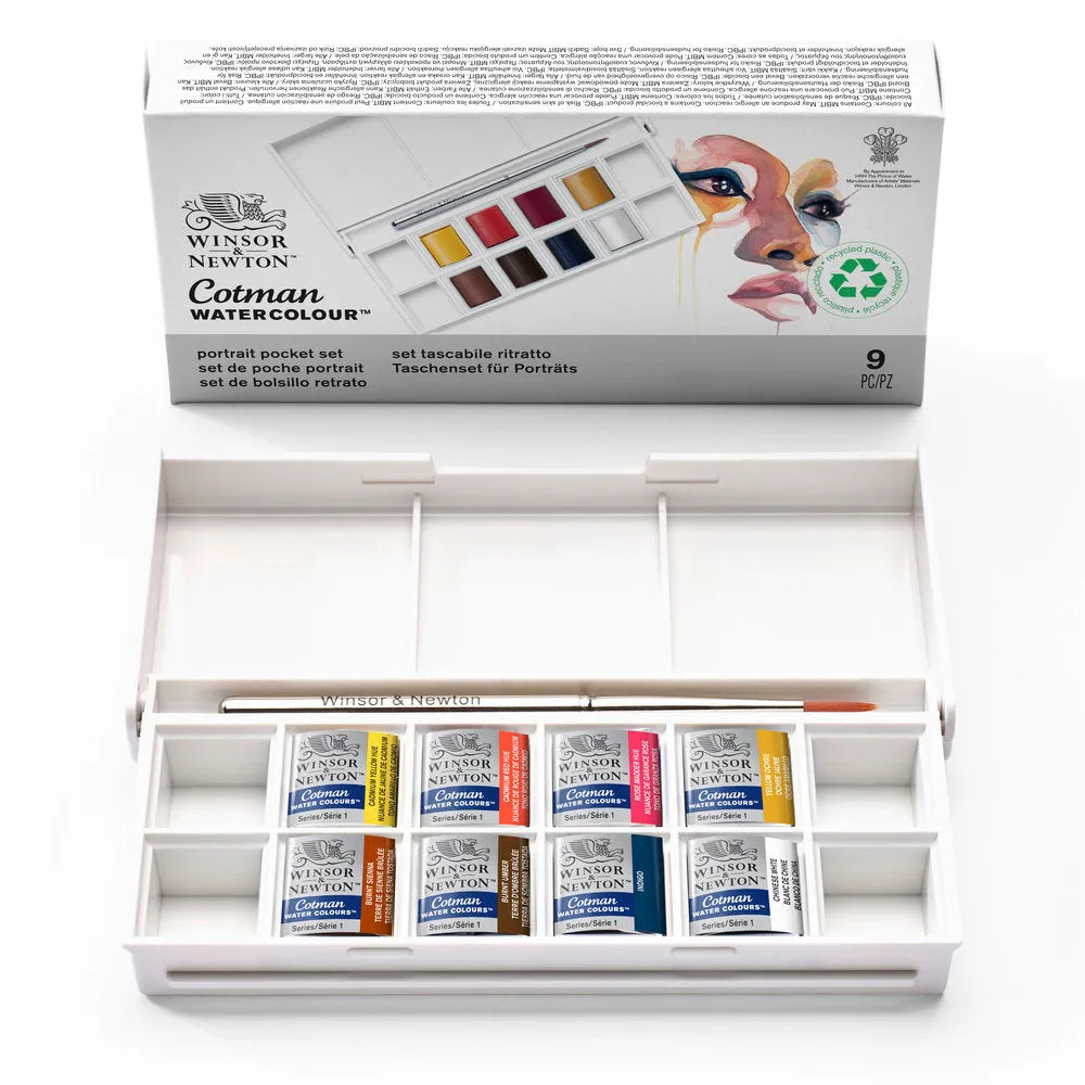 Cotman Watercolour Portrait Pocket Set