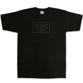 Crooks & Castles Castle Crksull T-shirt Black