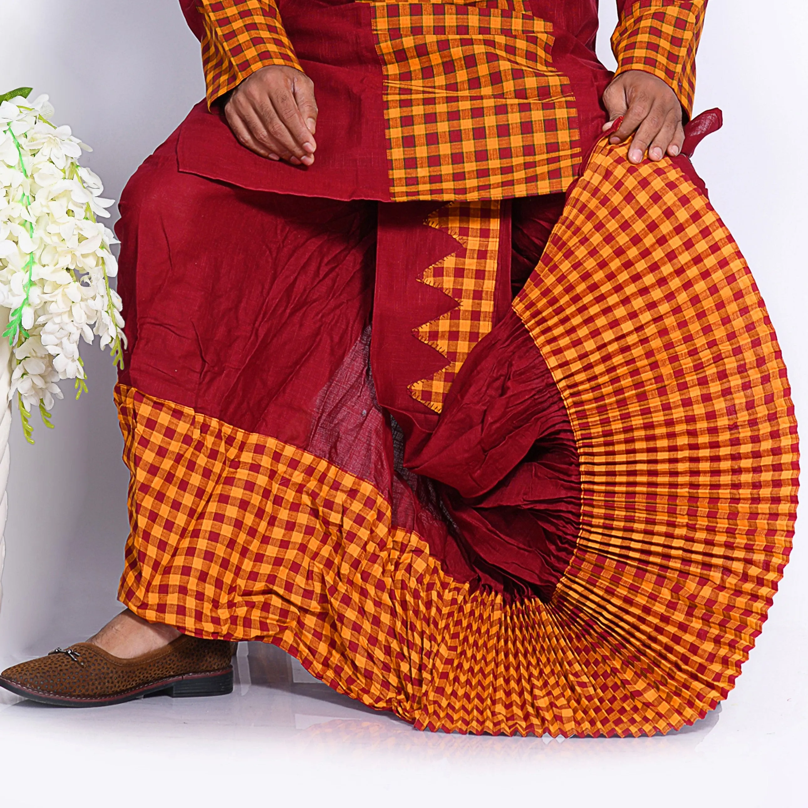 Designer Dhoti- Ready to wear