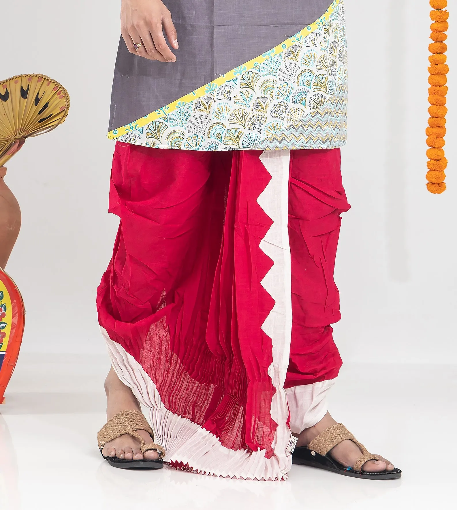 Designer Dhoti- Ready to wear