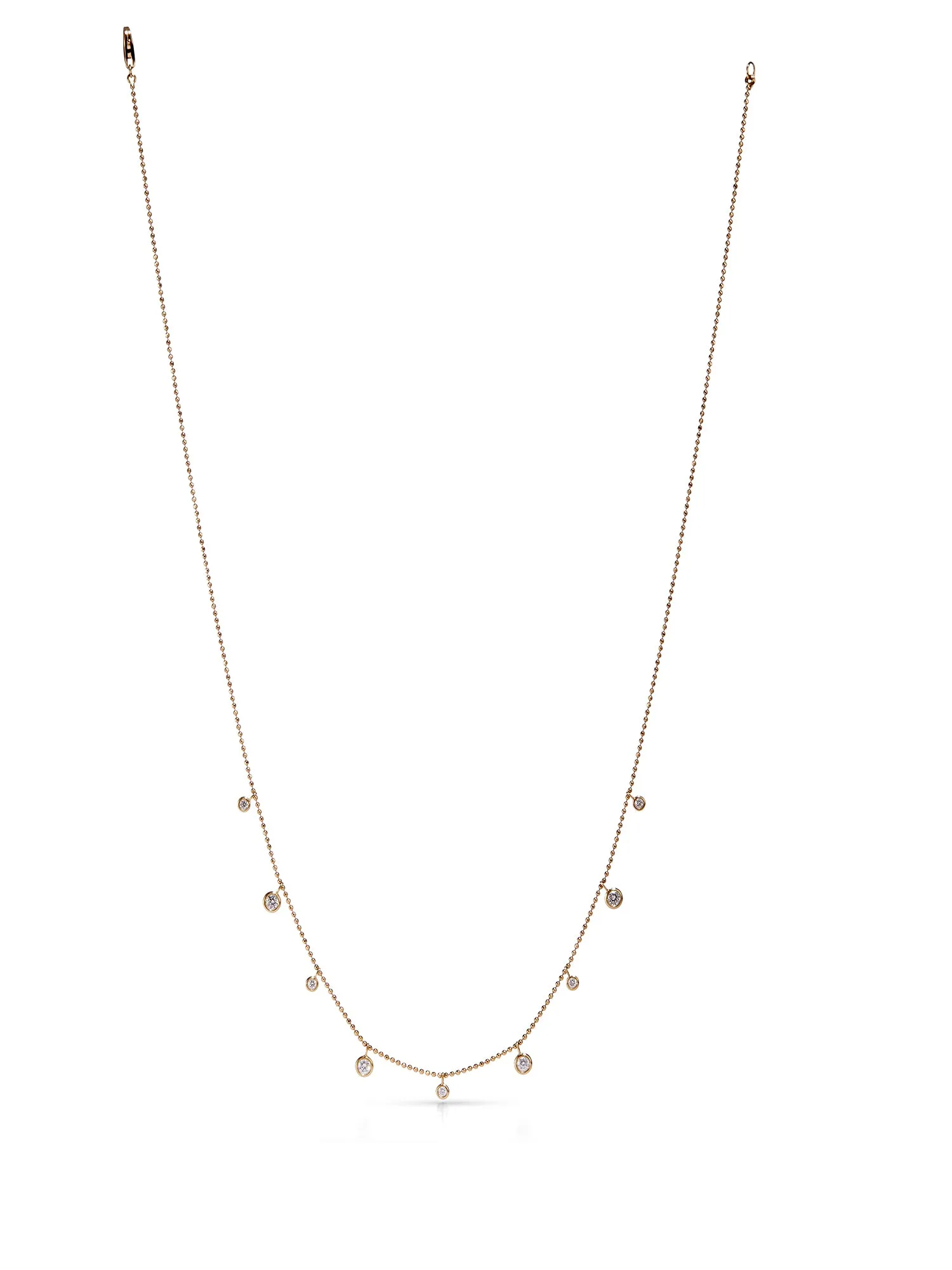 Diamond Drops Necklace