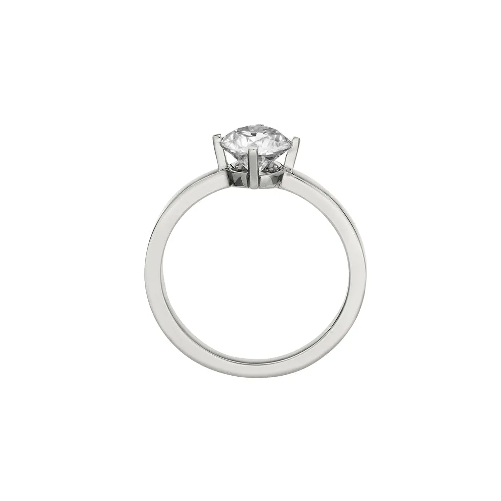 Diamond2 Solitaire Claw Set Ring