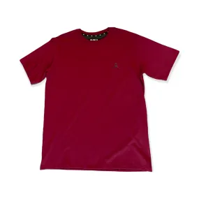 Dlab Essentials Burgundy/Verde Monte Logo Tee