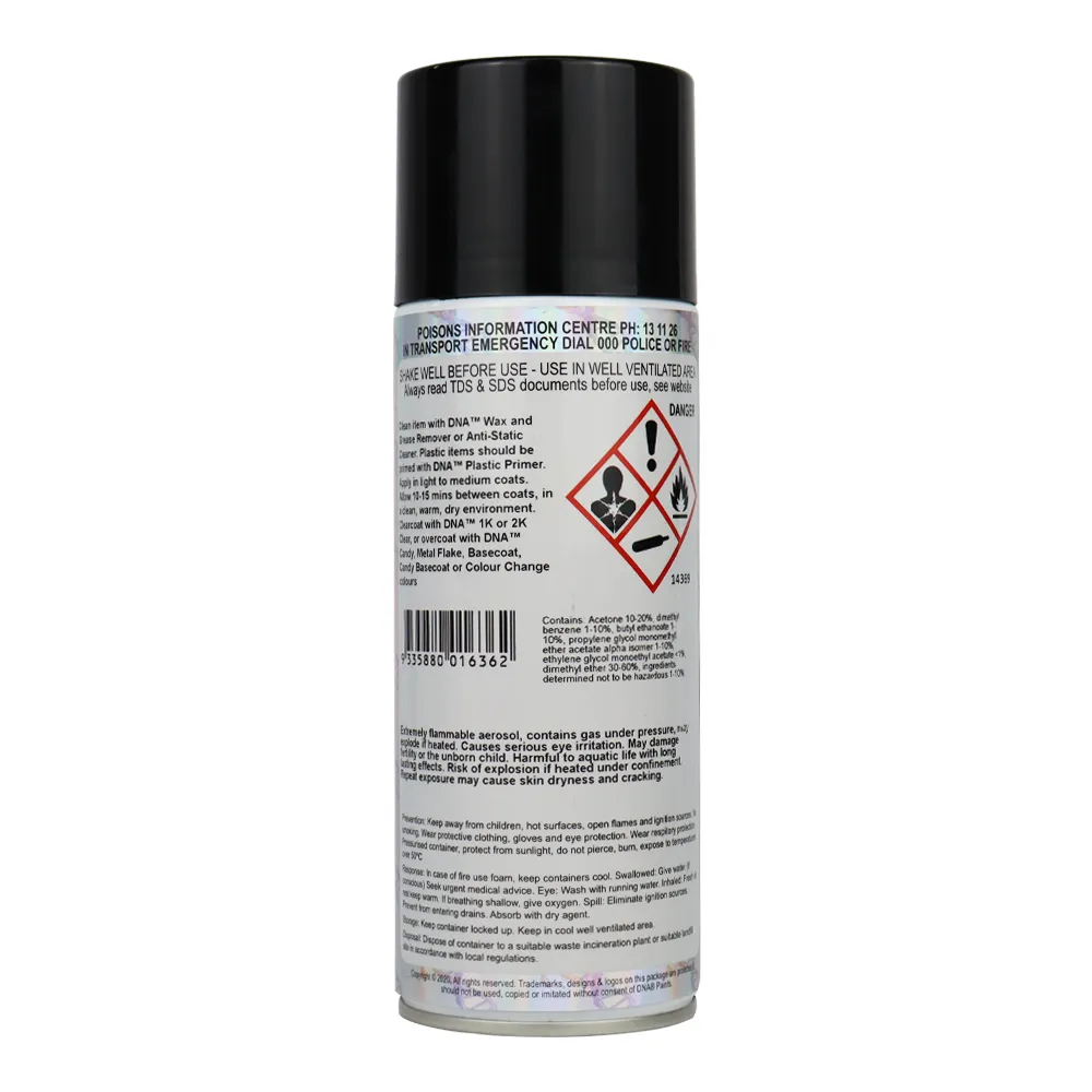 DNA PAINTS Metallic Basecoat Spray Paint 350ml Aerosol Smashed Metal 100 Micron