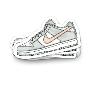 Dunk Low "Barely Green" Sneaker Sticker