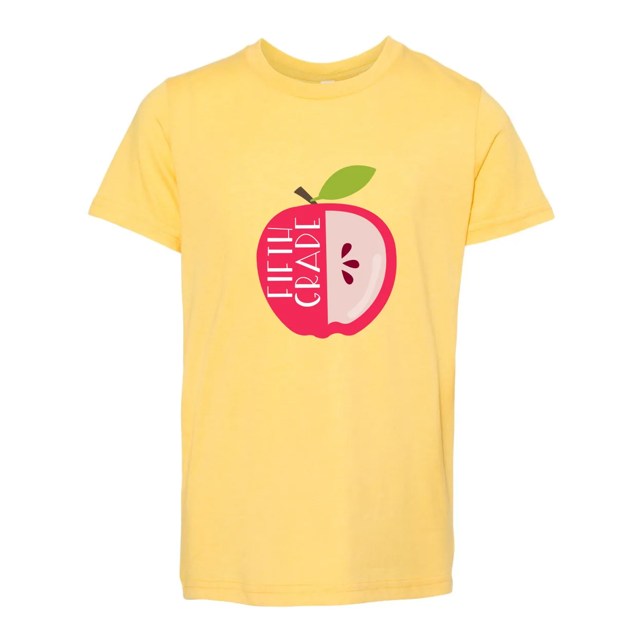 Fifth Grade YOUTH Apple Tee