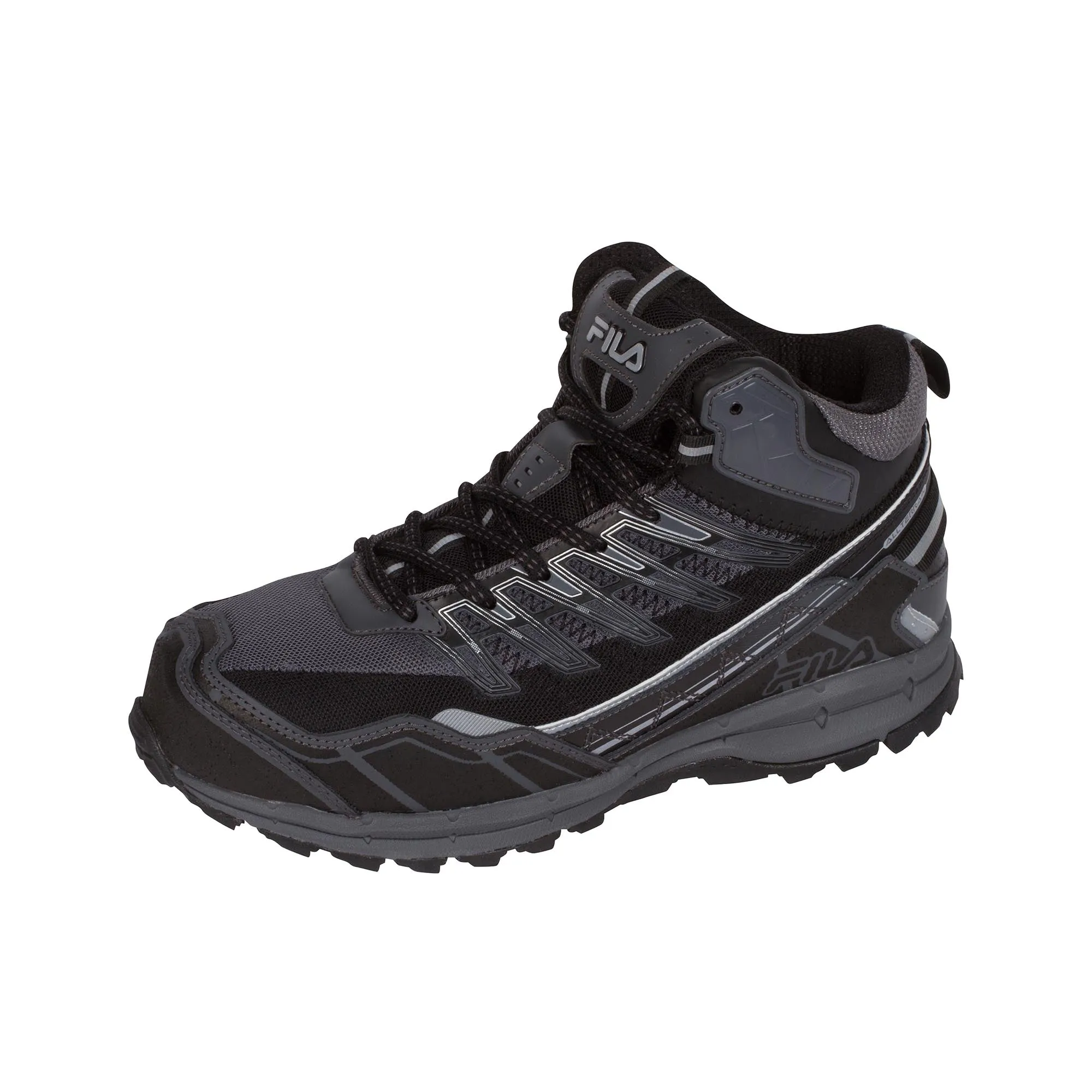 FILA Work Hailstorm Composite Toe Castlerock/Black/Metallic Silver