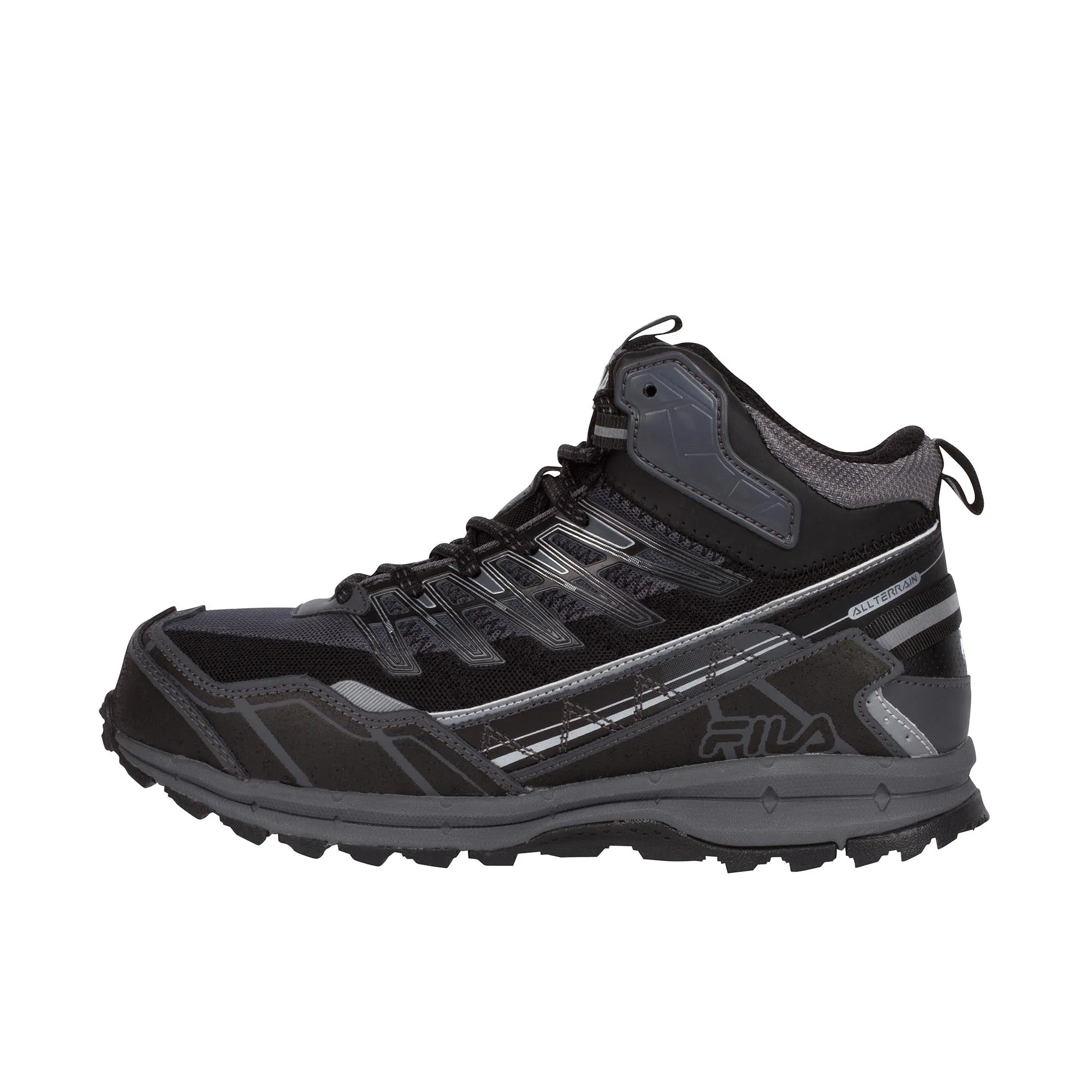 FILA Work Hailstorm Composite Toe Castlerock/Black/Metallic Silver