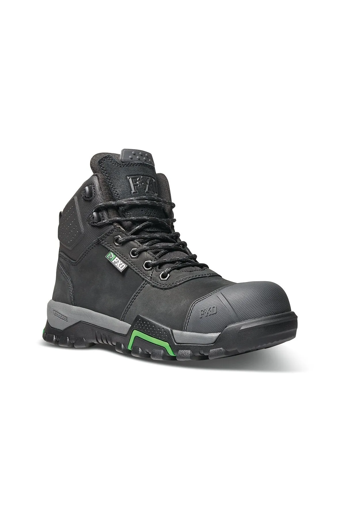 FXD WB-2 NITROLITE COMPOSITE WORK BOOTS (BLACK)