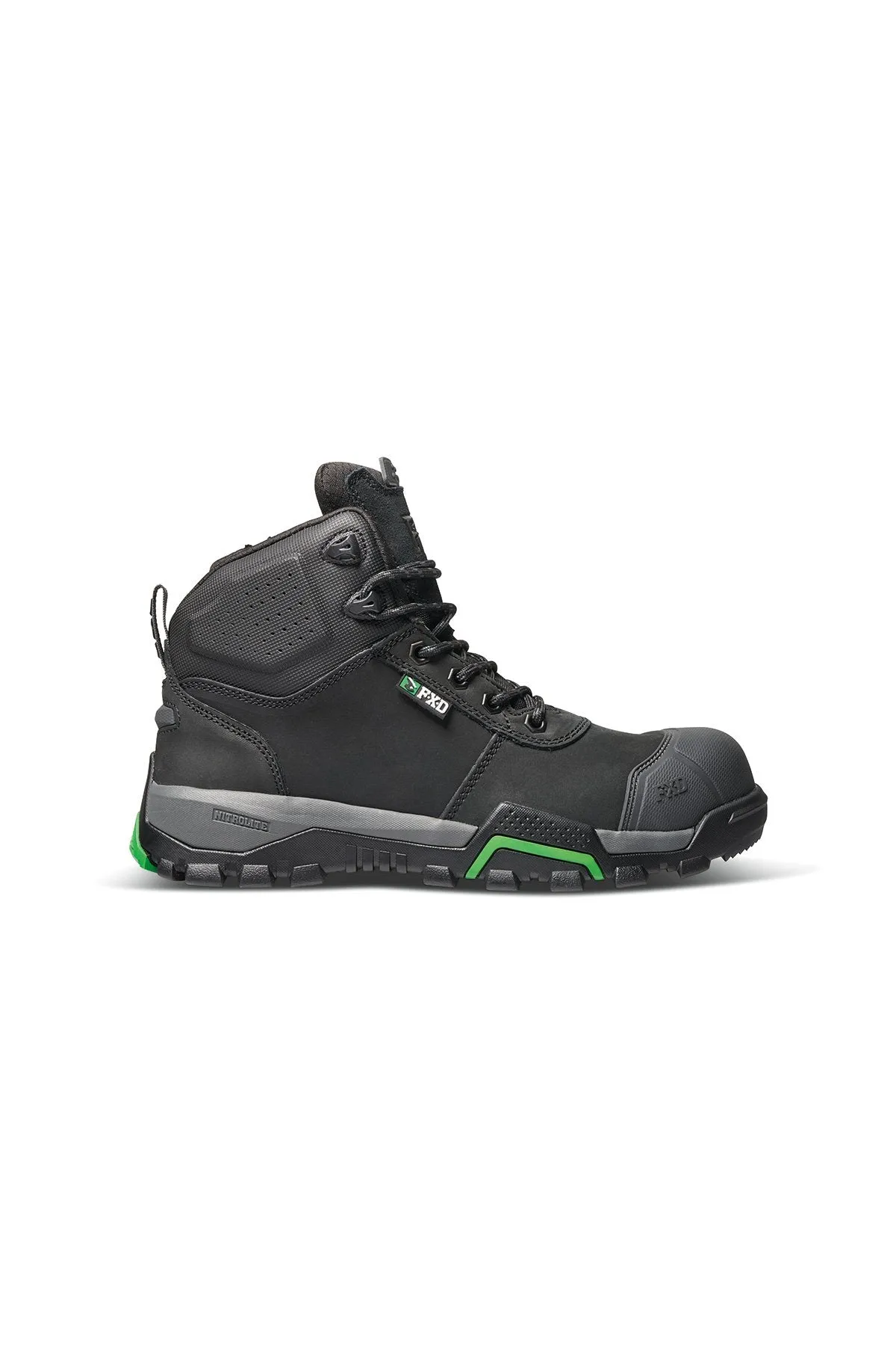 FXD WB-2 NITROLITE COMPOSITE WORK BOOTS (BLACK)