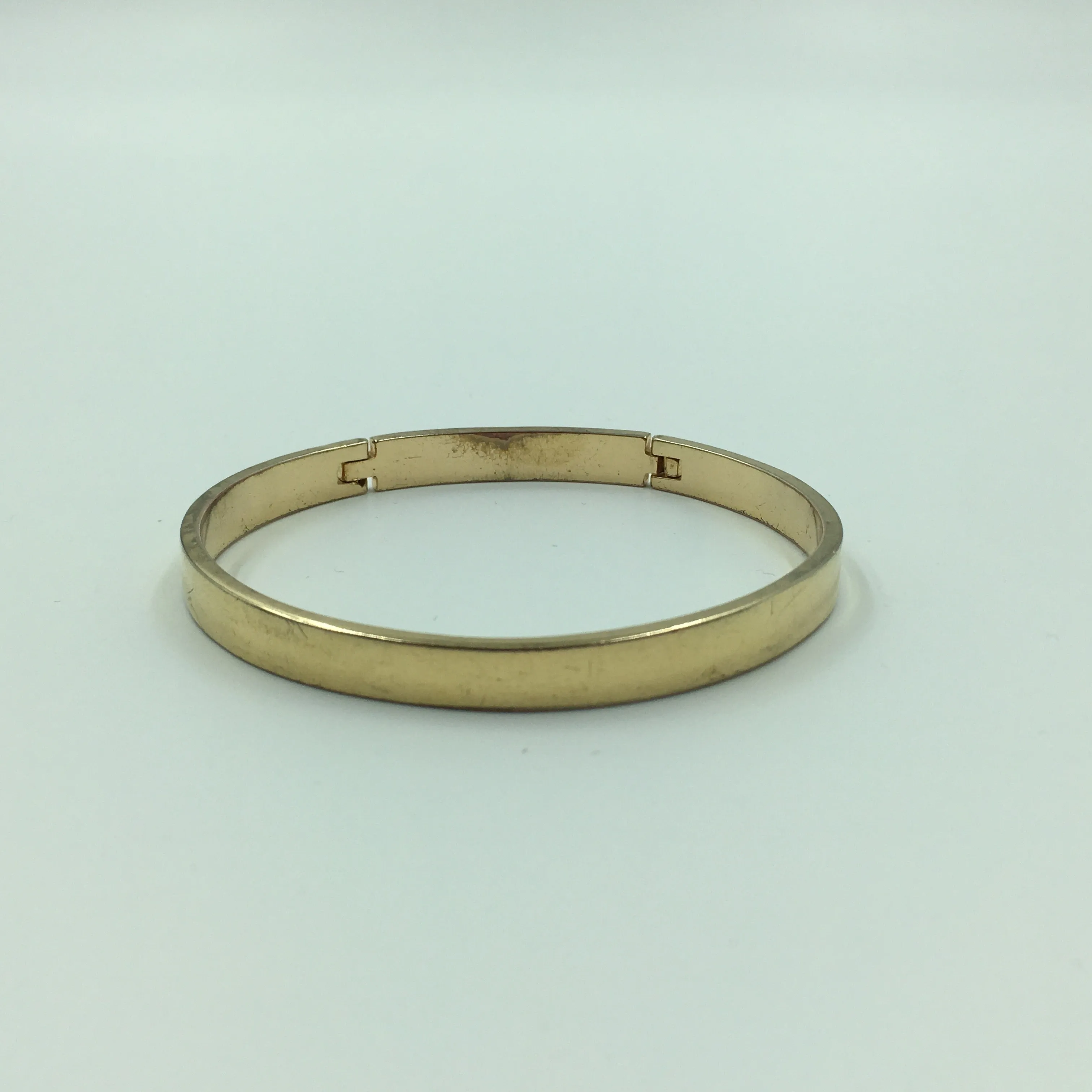 Gianni Versace Gold Plated Medusa Bangle Bracelet