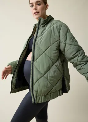 Grow With You Puffer Maternity Jacket