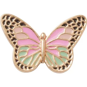 Jibbitz Unisex Elevated Colorful Butterfly Joyería