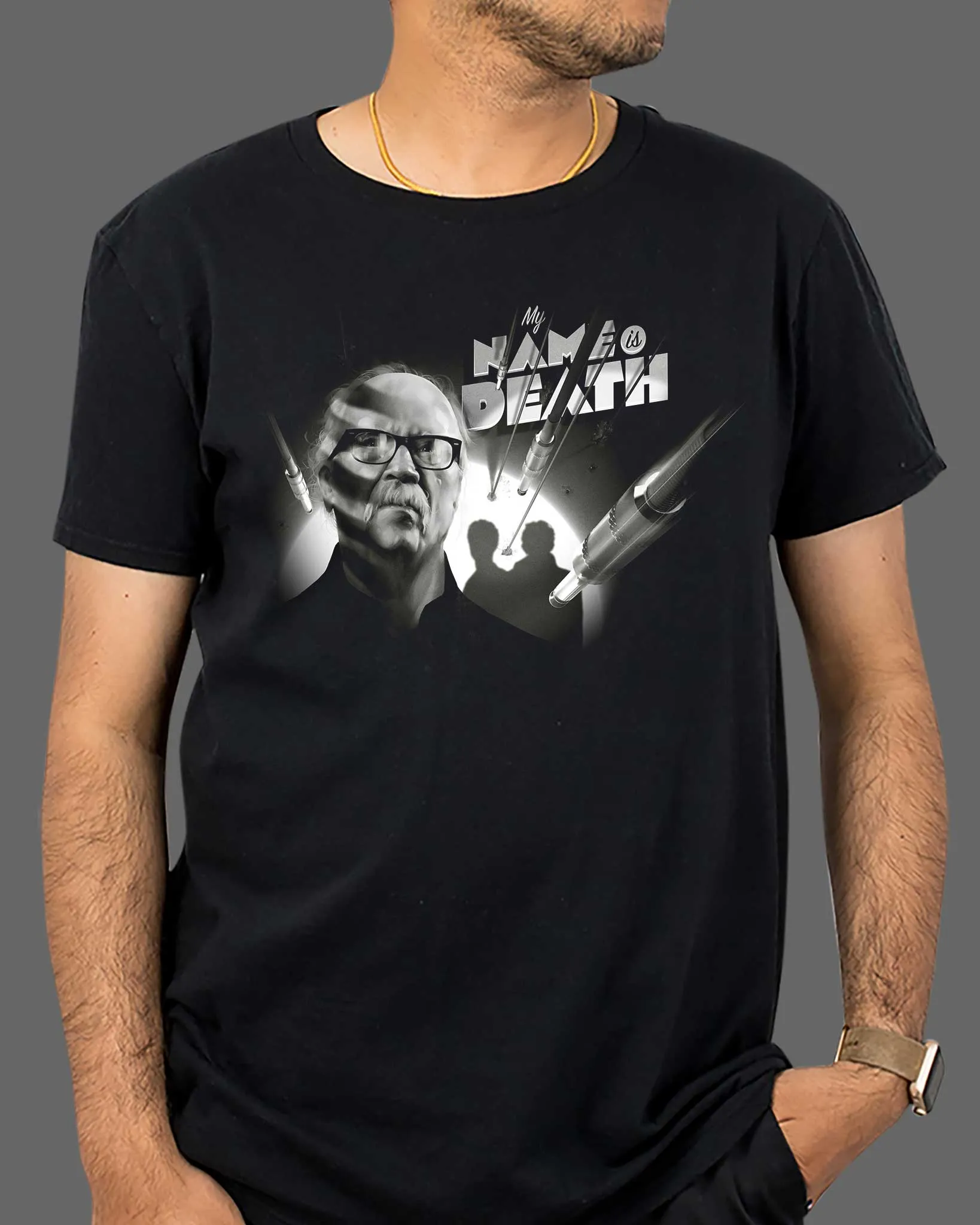 John Carpenter's My Name is Death Flexi Disc and T-Shirt Set