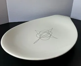 (K) Hallcraft Shape by Eva Zeisel Vintage Fantasy Large Oval Serving Platter