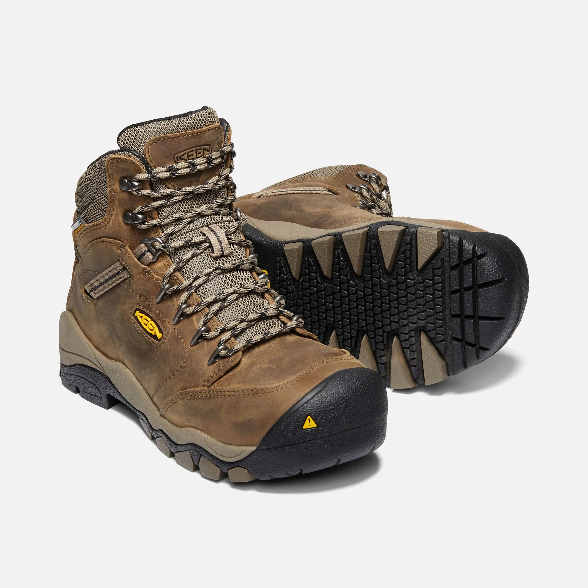 Keen Canby Safety Toe Waterproof Brown