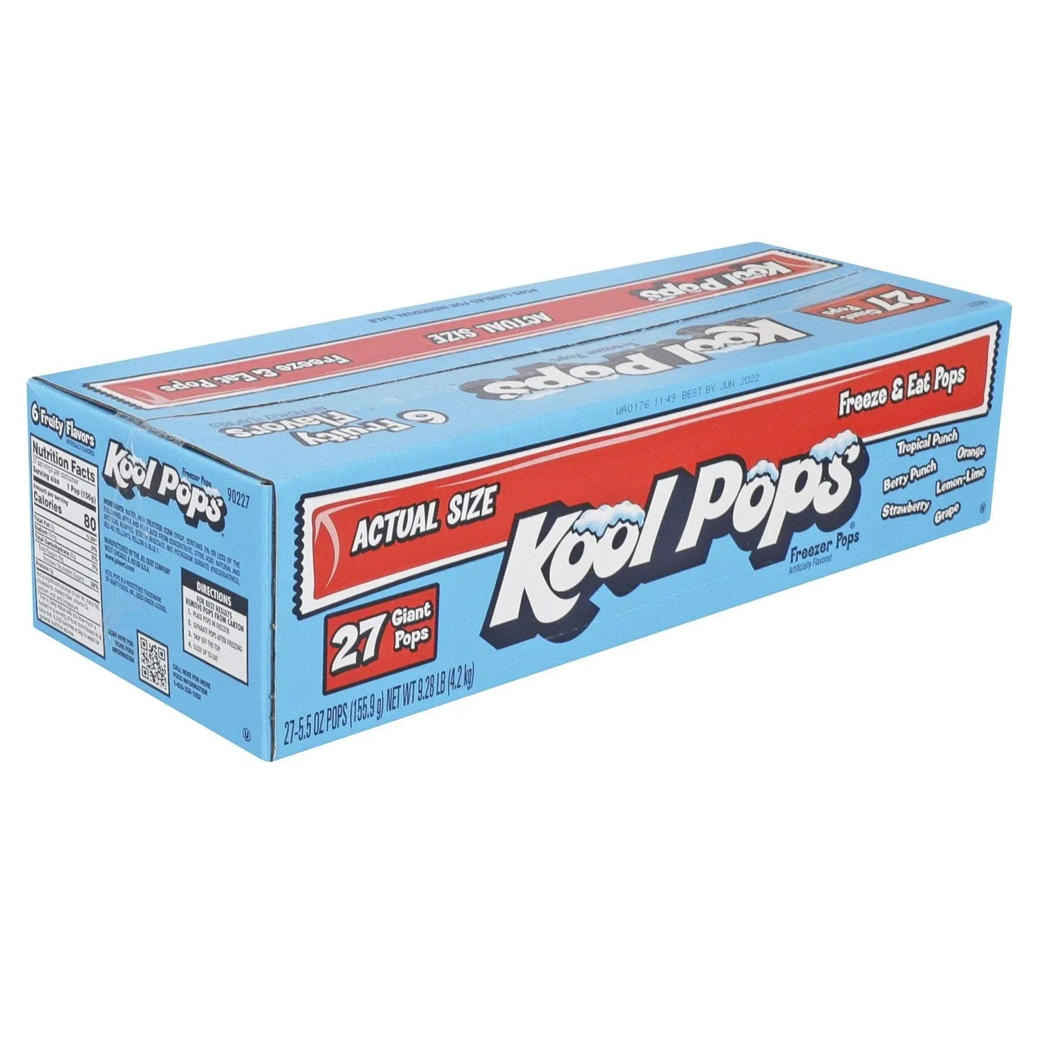 Kool Pops Assorted Freezer Pops