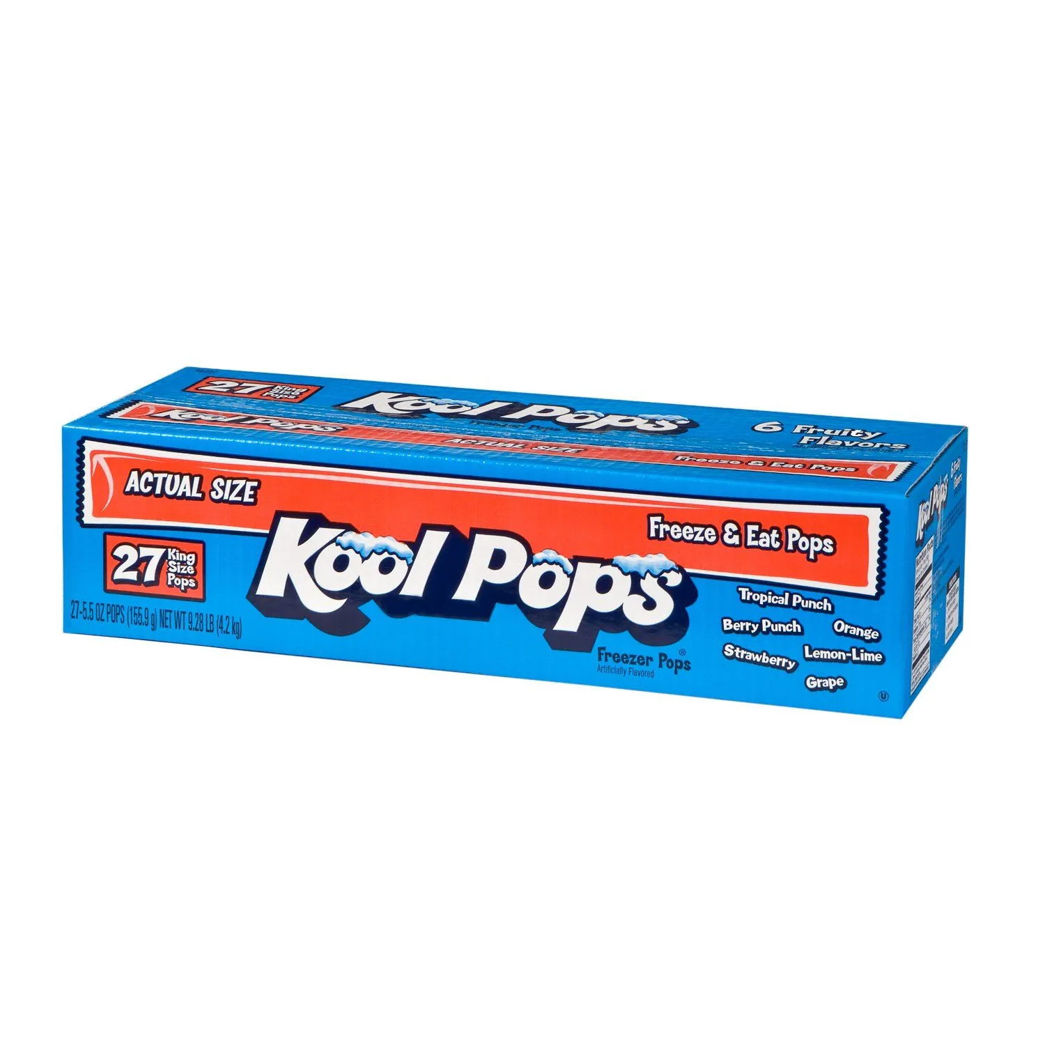 Kool Pops Assorted Freezer Pops